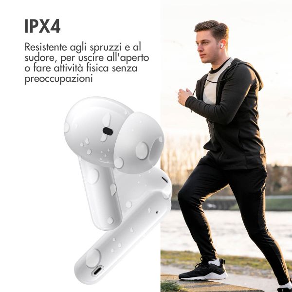 imoshion Aura Pro Auricolari in-ear wireless - Cancellazione attiva del rumore (ANC) - Bianco