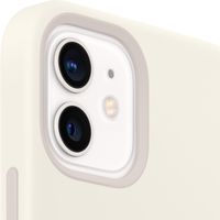 Apple Cover Posteriore in Silicone con MagSafe Apple iPhone 12 Mini - White