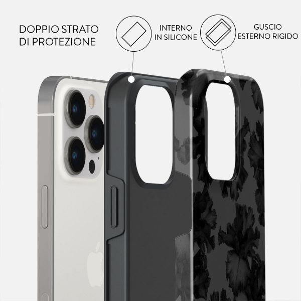 Burga Cover Posteriore Resistente con MagSafe Apple iPhone 14 - Nocturnal