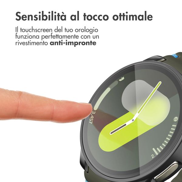imoshion Cover rigida integrale Samsung Galaxy Watch 7 - 44 mm - Nero