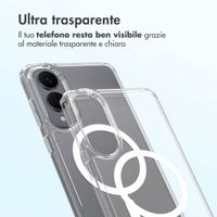 Accezz Cover posteriore Xtreme Impact con MagSafe Samsung Galaxy S25 Edge - Trasparente