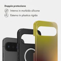 Selencia Cover posteriore Vivid con MagSafe Google Pixel 11 - Gradient Olive Dust