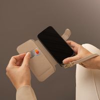 Selencia Cover Riva con MagSafe e cordino Apple iPhone 14 / 13 - Beige