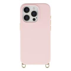 Selencia Cover posteriore Rivièra con MagSafe con ganci rimovibili Apple iPhone 15 Pro - Sorbet Pink