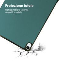 imoshion Cover a libro Trifold Apple iPad Air 13 pollici (2026) M4 / (2025) M3 / (2024) M2 - Verde scuro