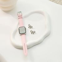 Burga Cinturino in vera pelle Apple Watch | 38/40/41/42 mm - Pillow Talk / Silver