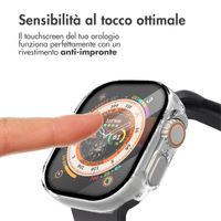 imoshion Cover rigida integrale Apple Watch Ultra / Ultra 2 / Ultra 3 - 49 mm - Trasparente