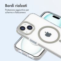 imoshion Cover Combat MagSafe Apple iPhone 15 - Grigio