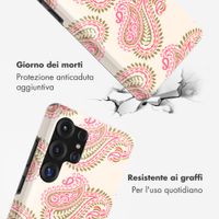 Selencia Cover posteriore Vivid con MagSafe Samsung Galaxy S25 Ultra - Paisley Blush