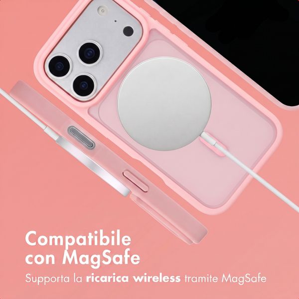 imoshion Cover posteriore Color Guard con MagSafe Apple iPhone 18 Pro / 17 Pro - Rosa chiaro
