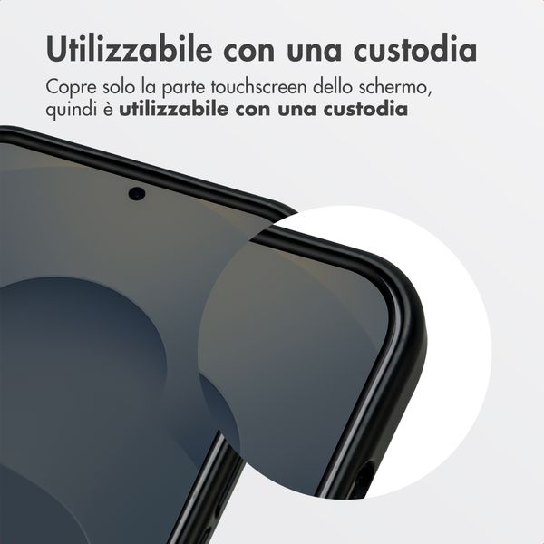 Accezz Vetro temperato privacy + Applicatore Samsung Galaxy S24 Plus / S25 Plus