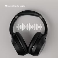 Selencia Cuffie wireless Urban Play - Cancellazione attiva del rumore - Con cover - Midnight Black