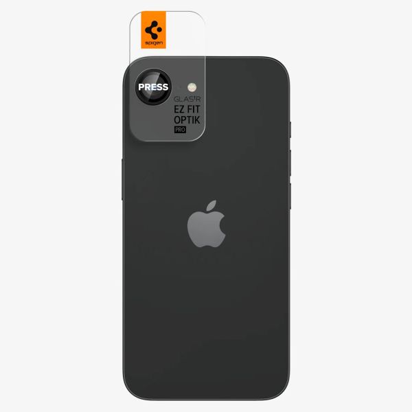 Spigen Optik Pro EZ Fit Lens Protector - Protezione lente fotocamera (confezione da 2) per Apple iPhone 17e / 16e