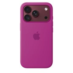 Apple Cover in silicone con MagSafe Apple iPhone 18 Pro - Magenta