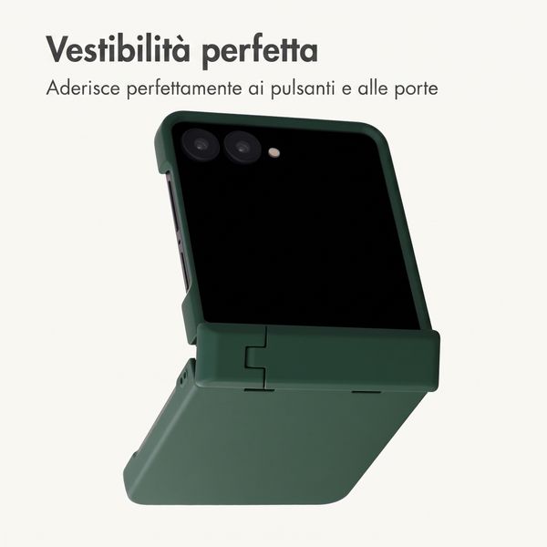 imoshion Color Backcover con supporto Samsung Galaxy Z Flip 8 - Verde scuro