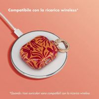 Selencia Cover Vivid  Apple Airpods 3 - Tropical Vibes Apricot