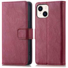 imoshion Cover a libro di Lusso Apple iPhone 15 - Bordeaux