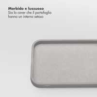 Selencia Libreria rimovibile Olyn con MagSafe Apple iPhone 15 - Grigio