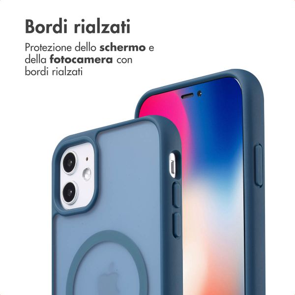 imoshion Cover posteriore Color Guard con MagSafe Apple iPhone 11 - Blu scuro