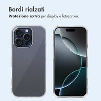 imoshion Cover posteriore protettiva Apple iPhone 16 Pro Max - Trasparente