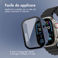 imoshion Cover rigida integrale Apple Watch Ultra / Ultra 2 / Ultra 3 - 49 mm - Blu scuro