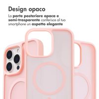 imoshion Cover posteriore Color Guard con MagSafe Apple iPhone 15 Pro Max - Rosa chiaro