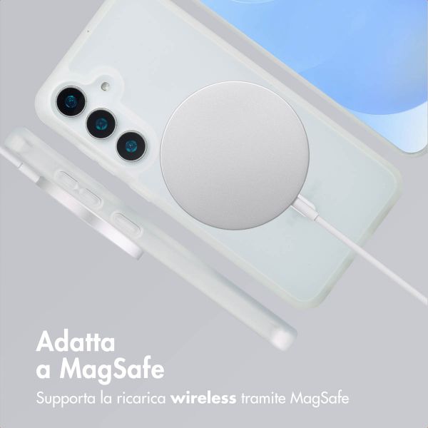 imoshion Cover posteriore Color Guard con MagSafe Samsung Galaxy S25 - Bianco