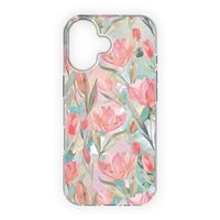 iDeal of Sweden Cover Trasparente con MagSafe Apple iPhone 17 - Tulip Bloom