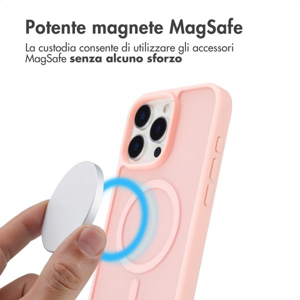 imoshion Cover posteriore Color Guard con MagSafe Apple iPhone 16 Pro Max - Rosa chiaro