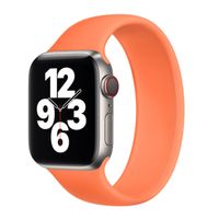 Apple Cinturino Solo Loop Apple Watch | 38/40/41/42 mm - Taglia 3 - Kumquat