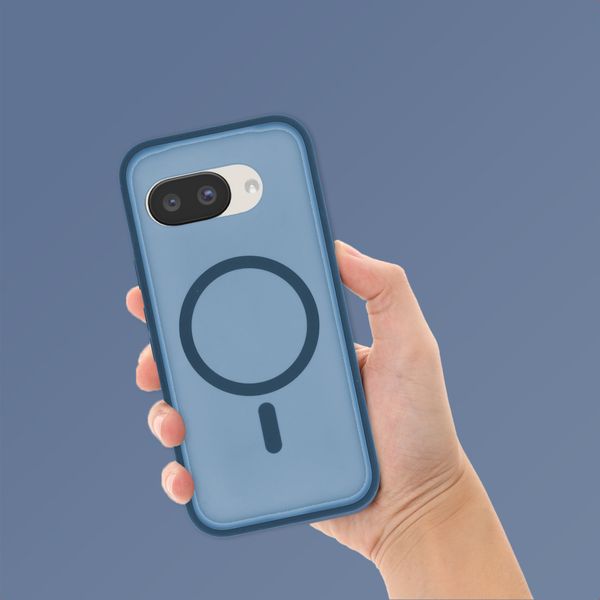 imoshion Cover posteriore Color Guard con MagSafe Google Pixel 9A - Blu scuro