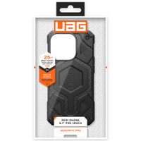 UAG Cover Posteriore Monarch Pro Apple iPhone 15 Pro - Carbon Fiber