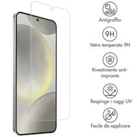 Accezz Vetro temperato, confezione da 2 Samsung Galaxy S25 / S24