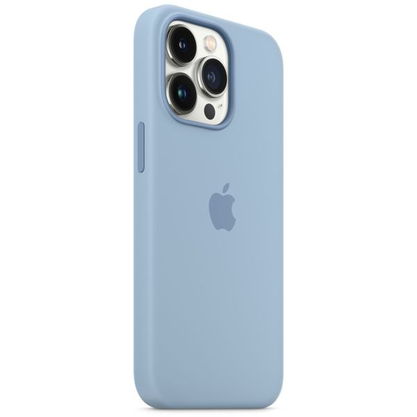 Apple Cover Posteriore in Silicone con MagSafe Apple iPhone 13 Pro - Blue Fog