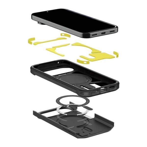 Spigen Cover Posteriore Corazzata Tough con MagSafe Google Pixel 11 Pro XL - Black