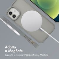imoshion Cover posteriore Color Guard con MagSafe Apple iPhone 12 (Pro) - Grigio