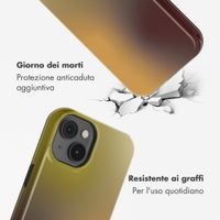 Selencia Cover posteriore Vivid con MagSafe Apple iPhone 14 - Gradient Olive Dust