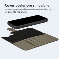 imoshion Cover a libro di lusso 2-in-1 rimovibile Apple iPhone 17 - Verde