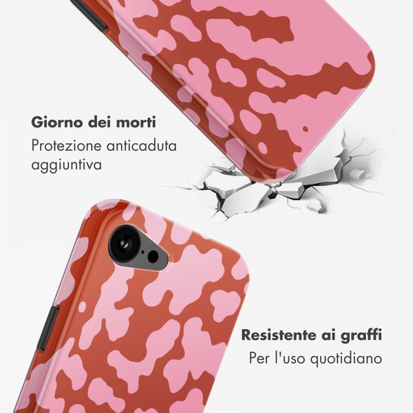 Selencia Cover posteriore Vivid con MagSafe Apple iPhone 17e / 16e - Moo’d Blush Pink