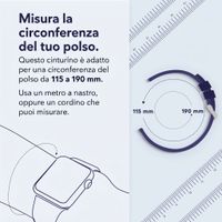 imoshion Cinturino in nylon Alpine Samsung Galaxy Watch 8 (40/44mm) / Classic (46mm) - Bianco