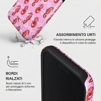 Burga Cover Posteriore Resistente con MagSafe Apple iPhone 17 Pro - Coral Reef