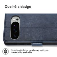 imoshion Cover a libro di Lusso Google Pixel 10 Pro XL - Blu scuro