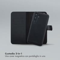 Selencia Libreria rimovibile Olyn con MagSafe Samsung Galaxy A55 - Nero