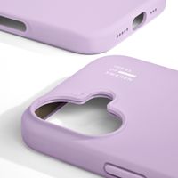 iDeal of Sweden Cover in silicone con MagSafe Apple iPhone 17 - Lavender Milk