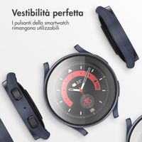 imoshion Cover rigida integrale Samsung Galaxy Watch 5 - 44 mm - Blu scuro