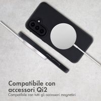 Accezz Cover Posteriore Resistente con MagSafe Samsung Galaxy A57 (5G) - Nero