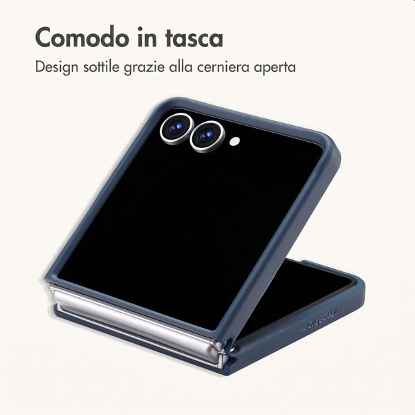 imoshion Cover posteriore Color Guard con MagSafe Samsung Galaxy Z Flip 8 - Blu scuro