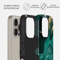 Burga Cover Posteriore Resistente Apple iPhone 16 Pro Max - Emerald Pool