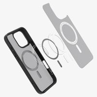 Spigen Cover Posteriore Ultra Ibrida con MagSafe Apple iPhone 16 Pro - Frost Black