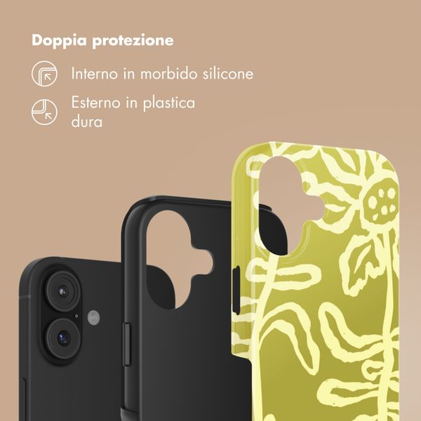 Selencia Cover Posteriore Vivid Apple iPhone 17 - Chalky Bloom